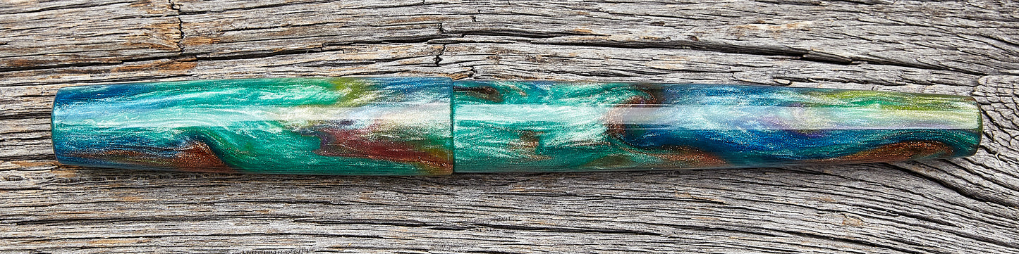 Stormwinds "Peacock Abalone" Fountain Pen