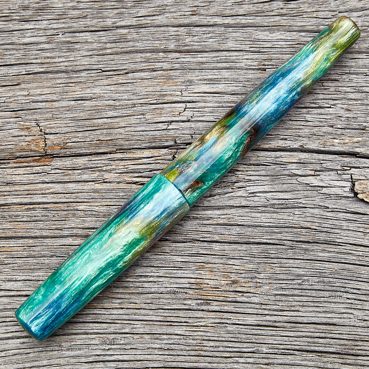 Stormwinds "Peacock Abalone" Fountain Pen