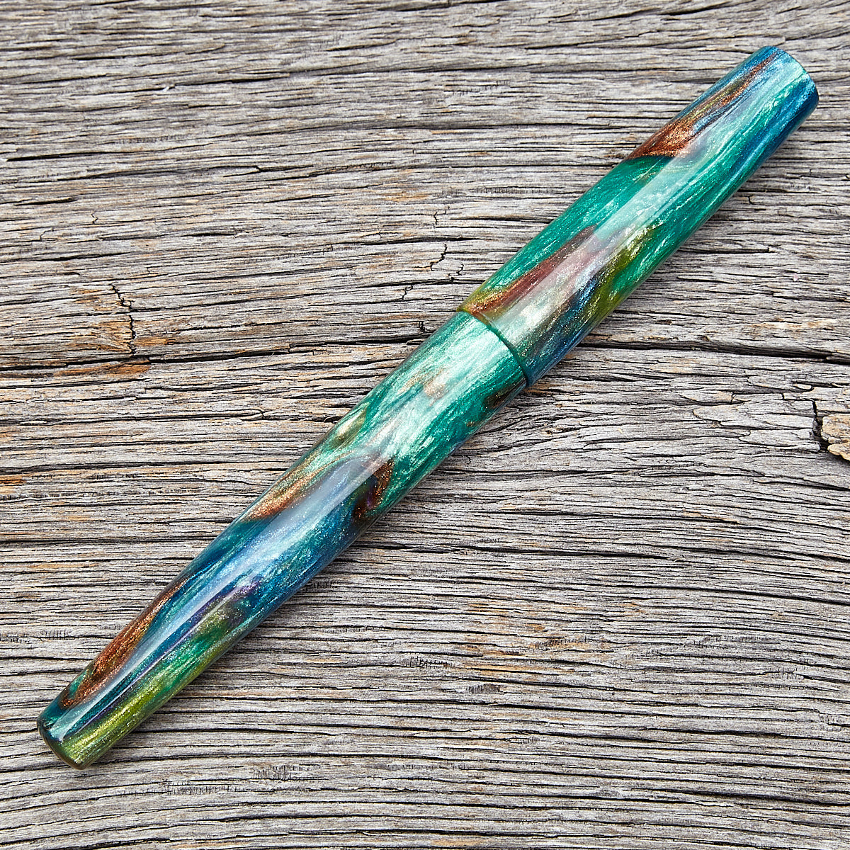 Stormwinds "Peacock Abalone" Fountain Pen