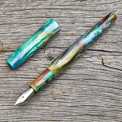 Stormwinds "Peacock Abalone" Fountain Pen