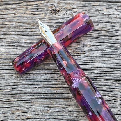 "Violet Rose" Fountain Pen