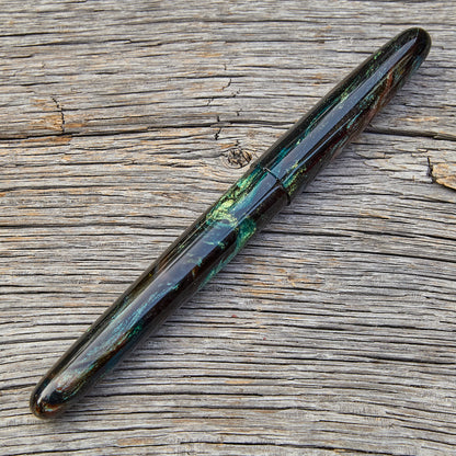 "Absinthe Abalone" Fountain Pen
