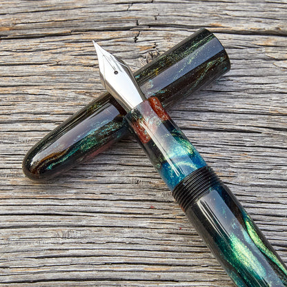 "Absinthe Abalone" Fountain Pen