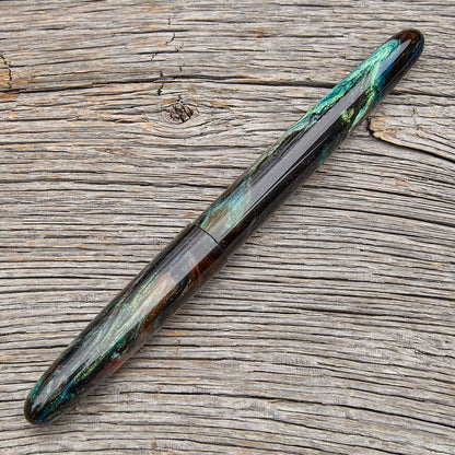 "Absinthe Abalone" Fountain Pen