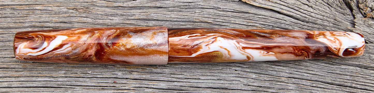 "Brown Sugar Milk Tea" Fountain Pen