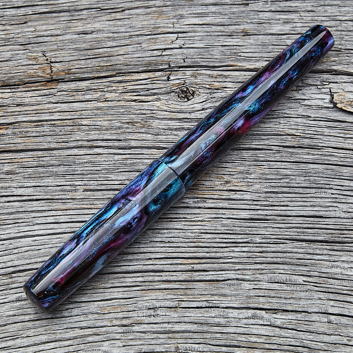 "Cotton Candy Abalone" Fountain Pen