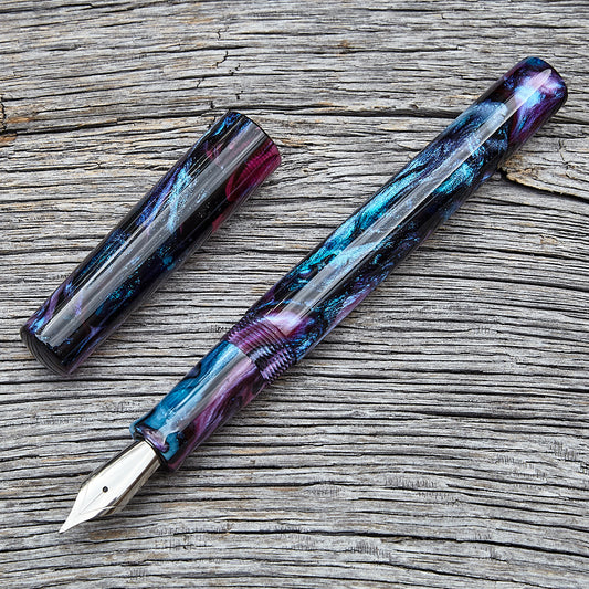 "Cotton Candy Abalone" Fountain Pen