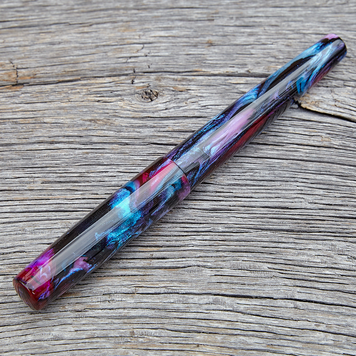 "Cotton Candy Abalone" Fountain Pen