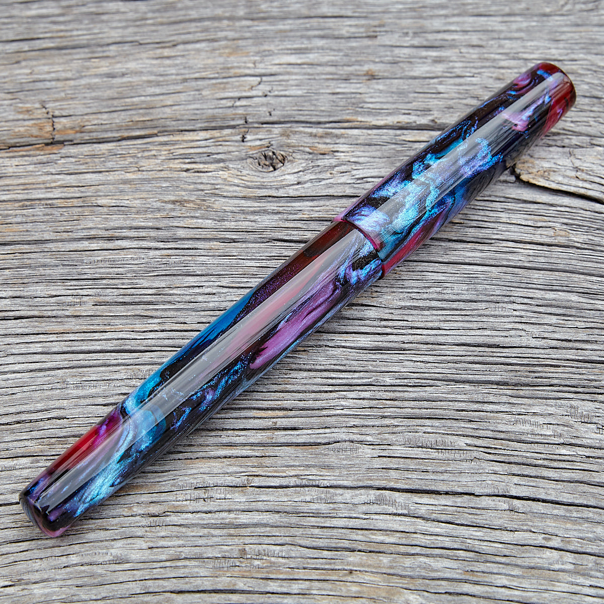 "Cotton Candy Abalone" Fountain Pen