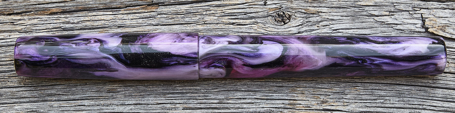 "Dusky Orchid Abalone" Fountain Pen