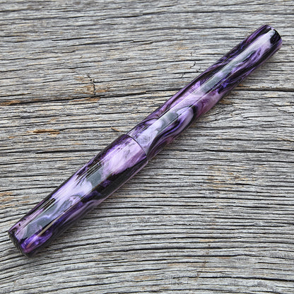 "Dusky Orchid Abalone" Fountain Pen