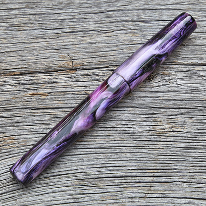 "Dusky Orchid Abalone" Fountain Pen