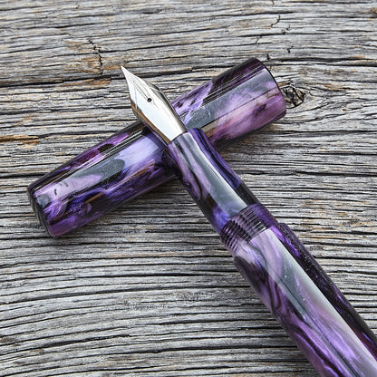 "Dusky Orchid Abalone" Fountain Pen