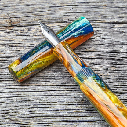 "Mandarin Cove" Fountain Pen