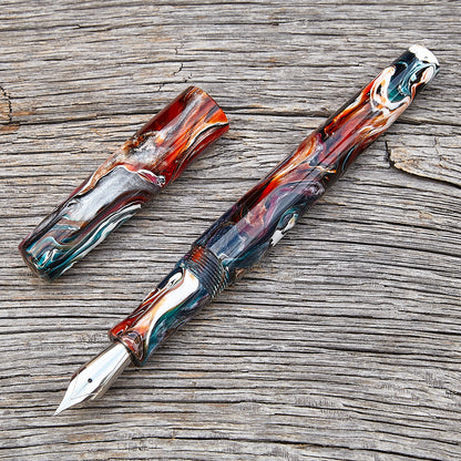 "Midnight Orchid" Fountain Pen