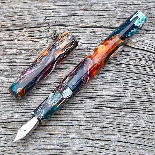 Midnight Orchid Fountain Pen