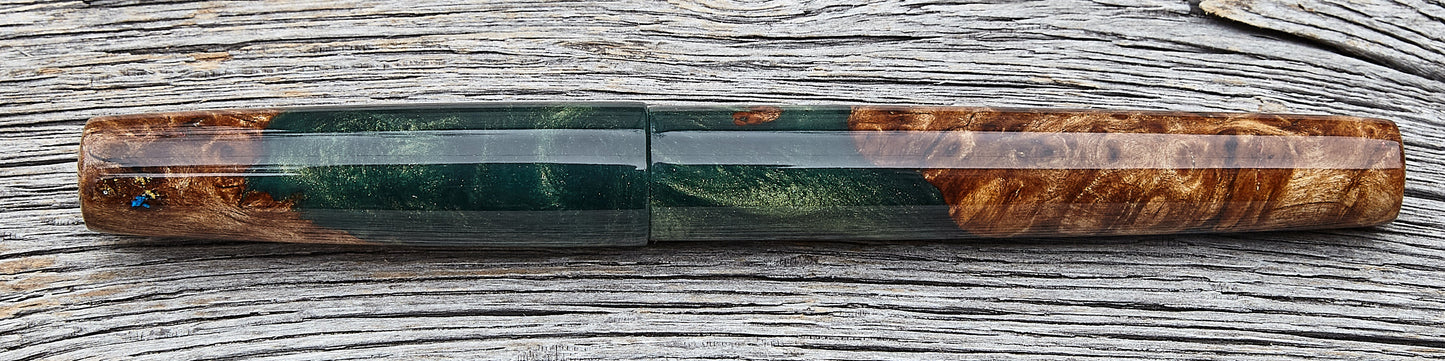 "Wood Green Hybrid" Fountain Pen