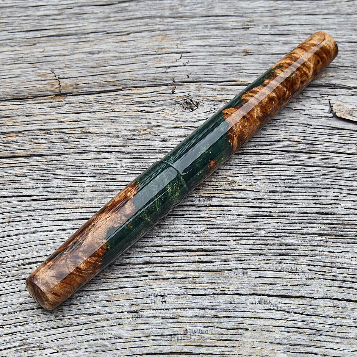 "Wood Green Hybrid" Fountain Pen