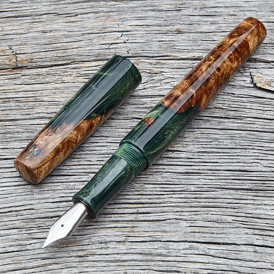 "Wood Green Hybrid" Fountain Pen