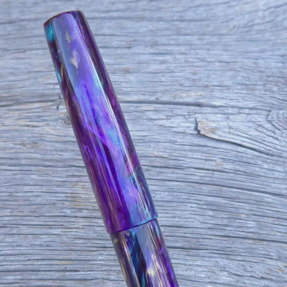 "Violet Storm" Fountain Pen