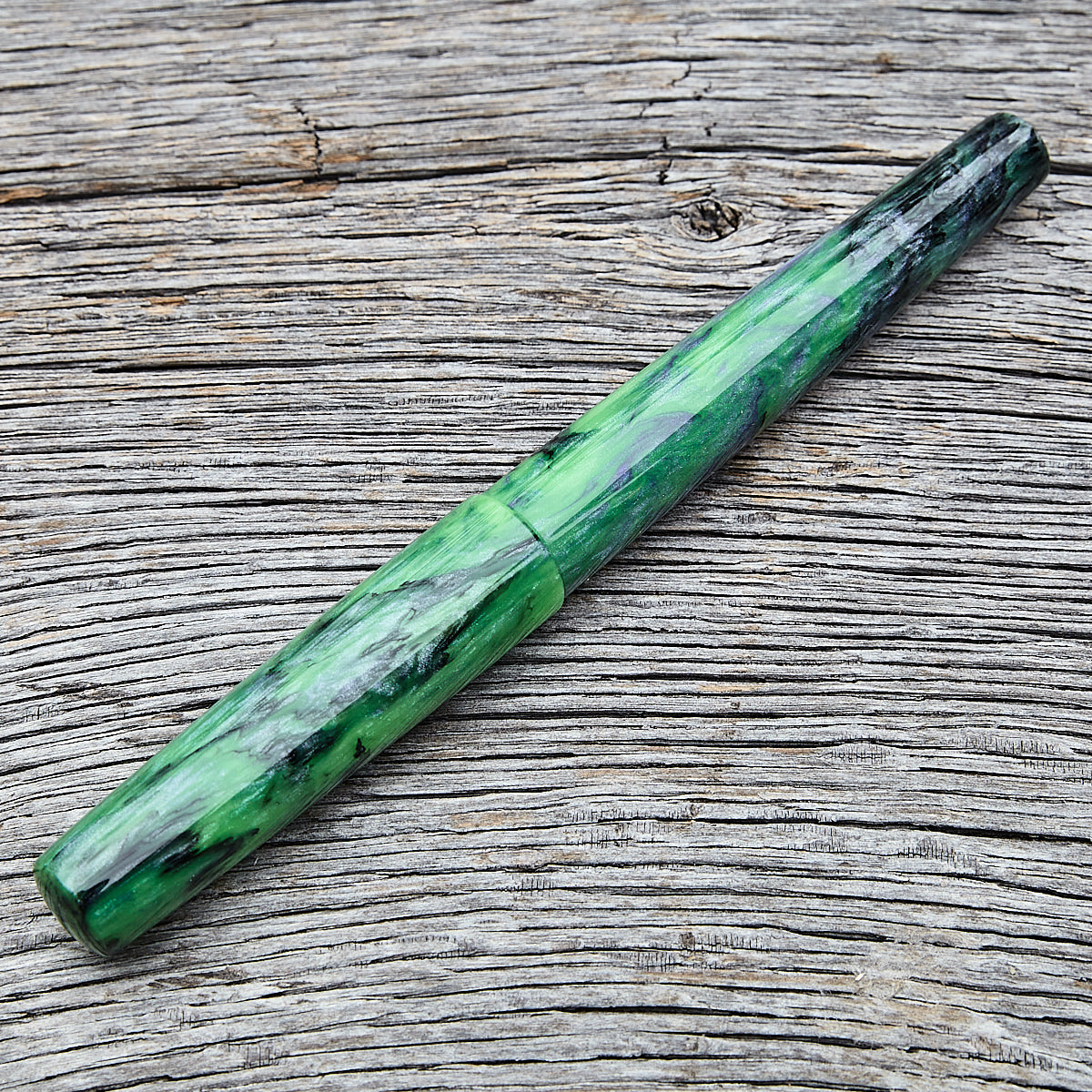 "Mad Science Green" Fountain Pen