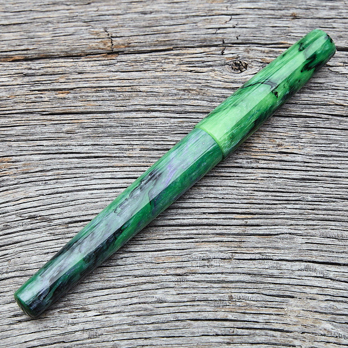 "Mad Science Green" Fountain Pen